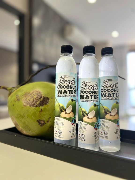 Fresh Young Coconut Water (400ML) - Image 2